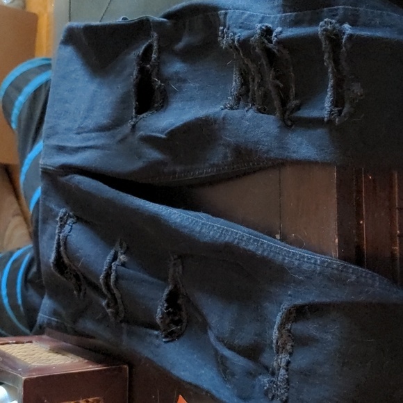 Topshop Joni distressed 28/32 jeans - Picture 6 of 6